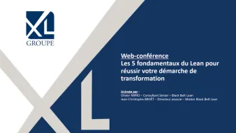 Les 5 fondamentaux du Lean pour réussir votre démarche de transformation