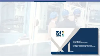XL Groupe et le Toyota Production System